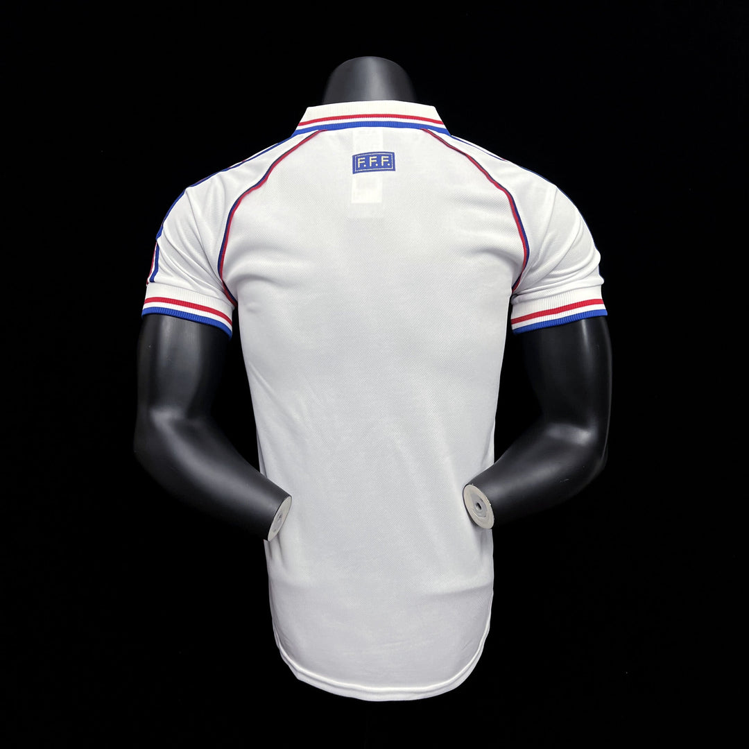 Maillot France 1998 rétro - vue de dos