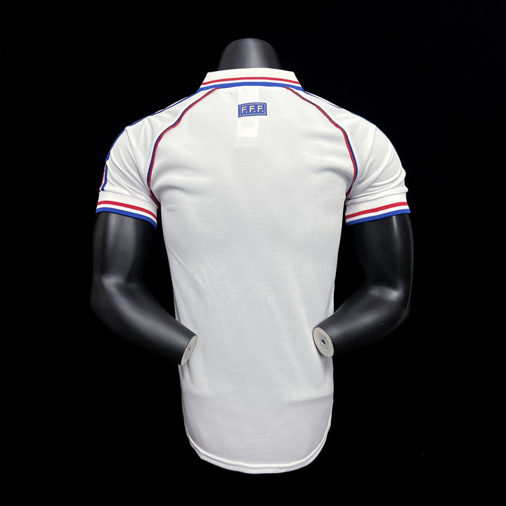 Maillot France 1998 rétro - vue de dos