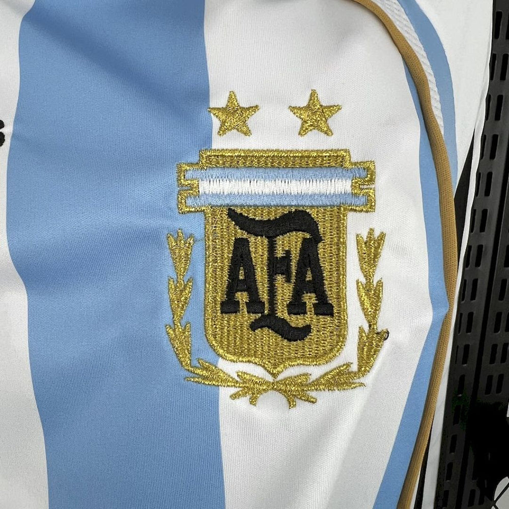 Maillot Argentine 2006 Coupe du Monde Domicile Manches Longues
