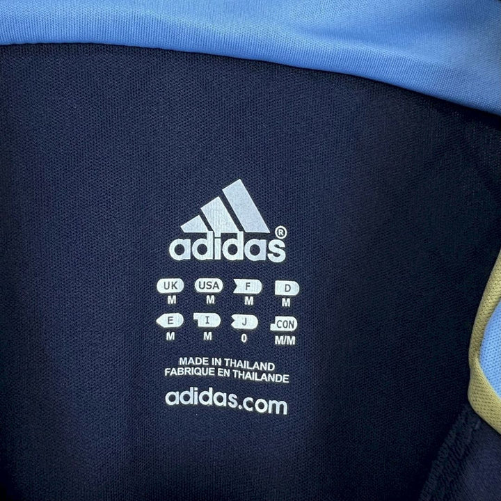 Maillot Argentine 2006 Coupe du Monde Exterieur Manches Longues