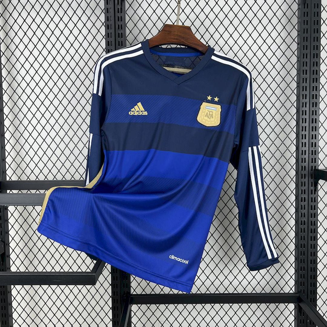 Maillot Argentine 2014 Exterieur Manches Longues
