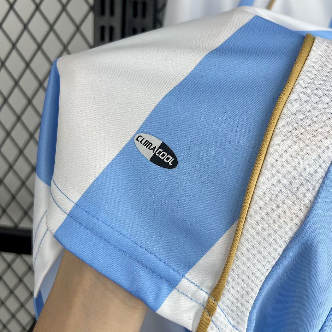 Maillot Argentine 2006 Coupe du Monde Domicile Manches Longues