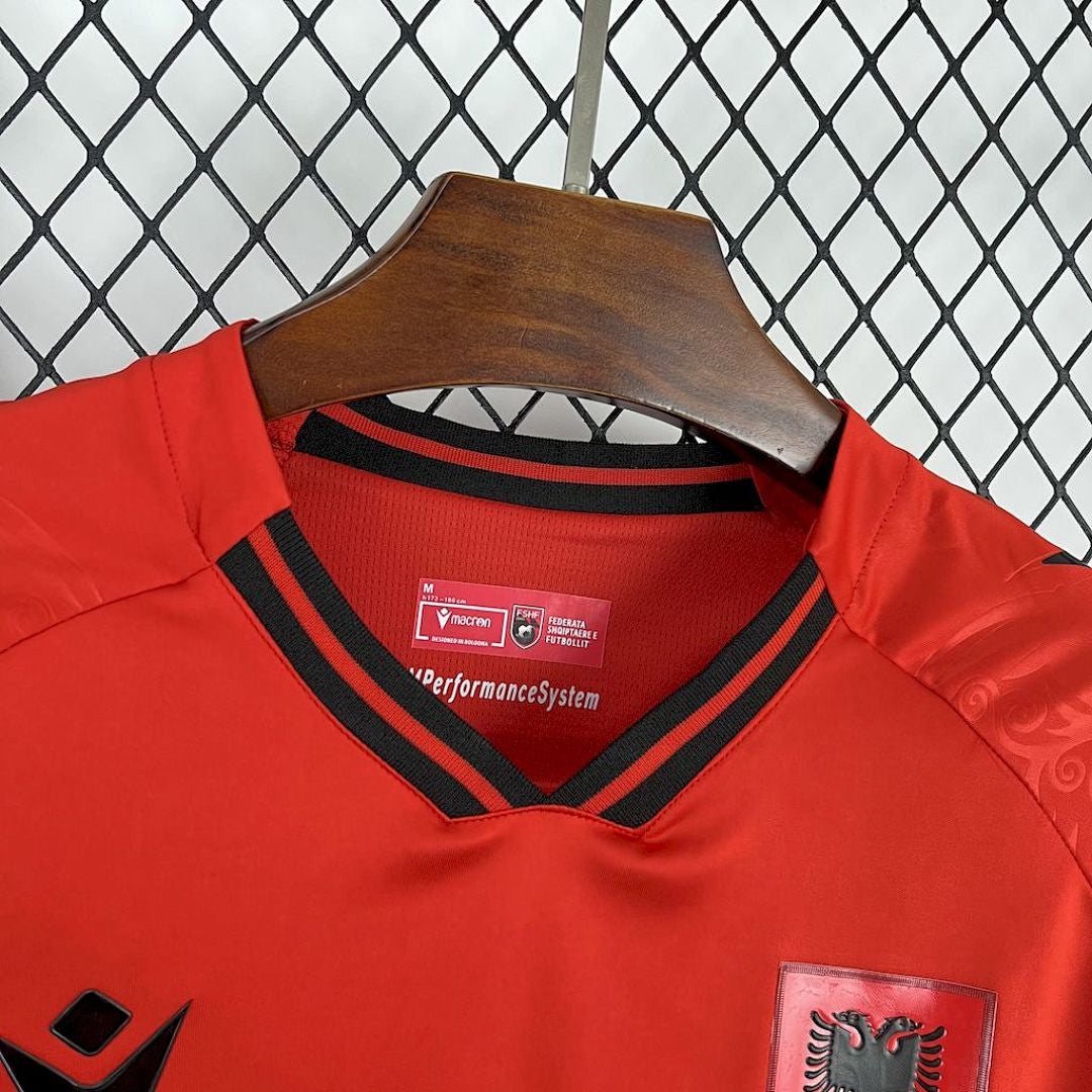 Maillot Albanie 2025 Domicile