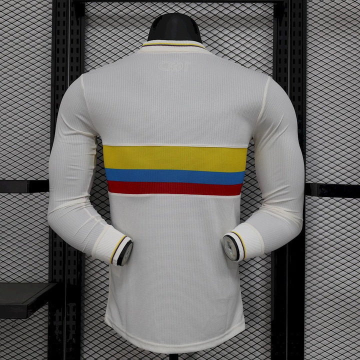 Maillot Colombie 2024 Version Joueur Manches Longues