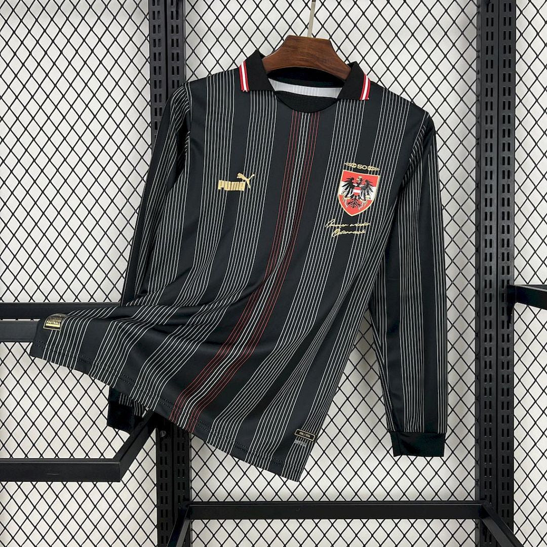 Maillot Autriche 2024 Manches Longues