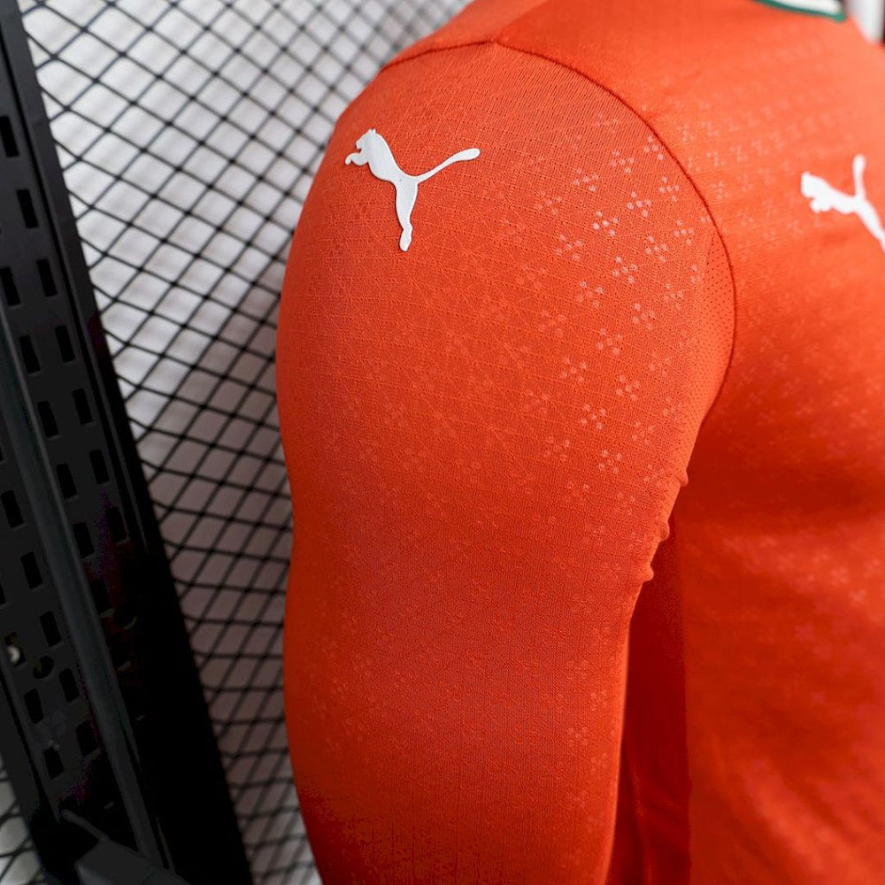 Maillot Portugal 2025 Domicile Version Joueur Manches Longues
