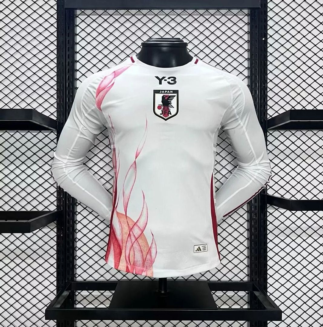 Maillot Japon 2024 Exterieur Version Joueur Manches Longues