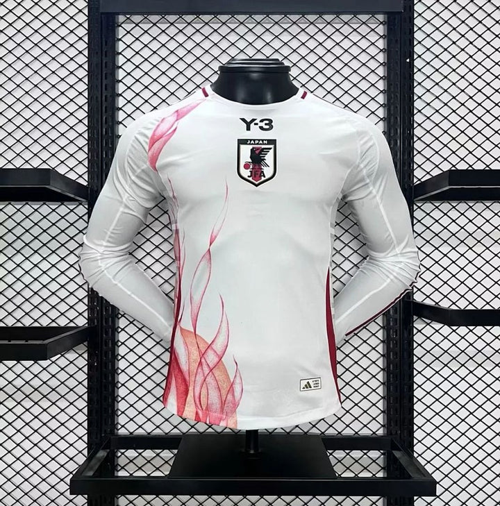 Maillot Japon 2024 Exterieur Version Joueur Manches Longues