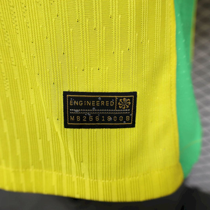 Maillot Bresil 2025 Domicile Version Joueur