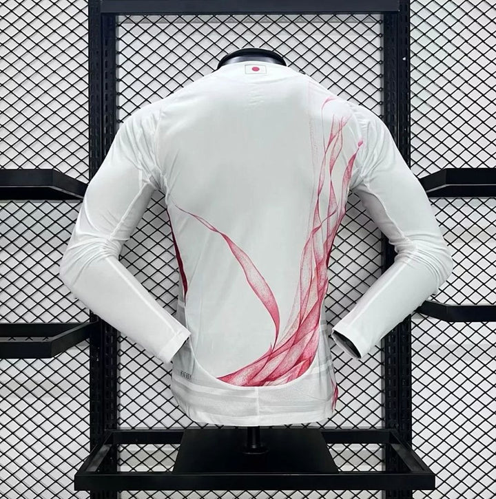 Maillot Japon 2024 Exterieur Version Joueur Manches Longues