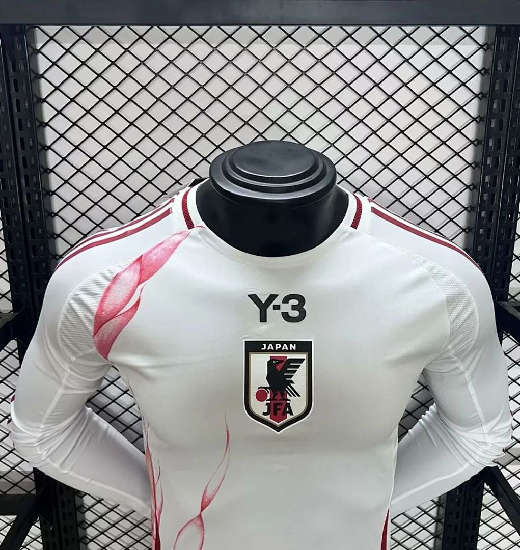 Maillot Japon 2024 Exterieur Version Joueur Manches Longues
