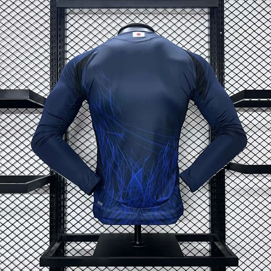 Maillot Japon 2024 Domicile Version Joueur Manches Longues