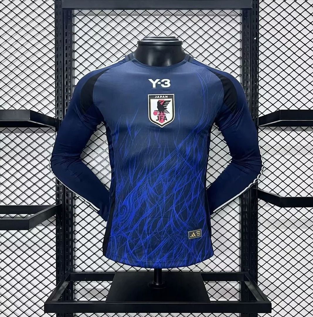 Maillot Japon 2024 Domicile Version Joueur Manches Longues