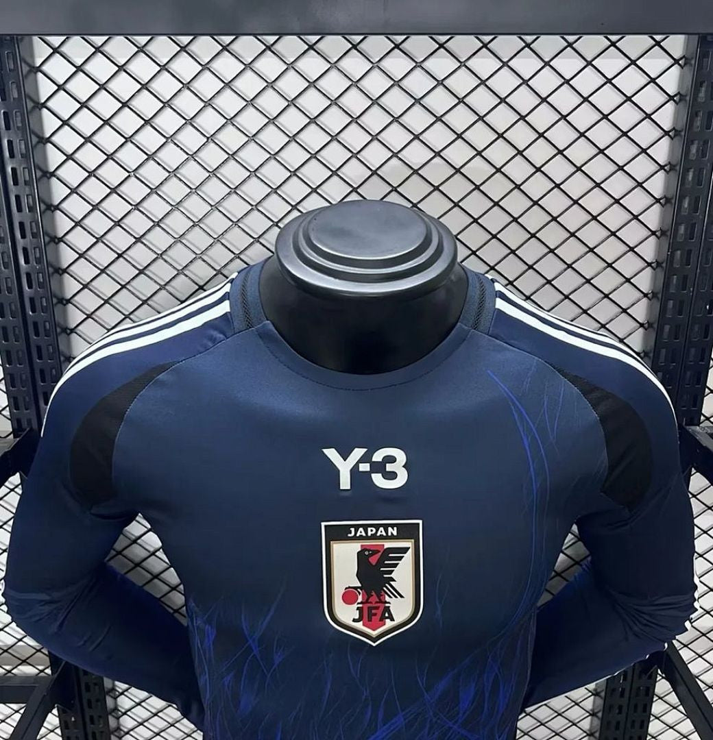 Maillot Japon 2024 Domicile Version Joueur Manches Longues