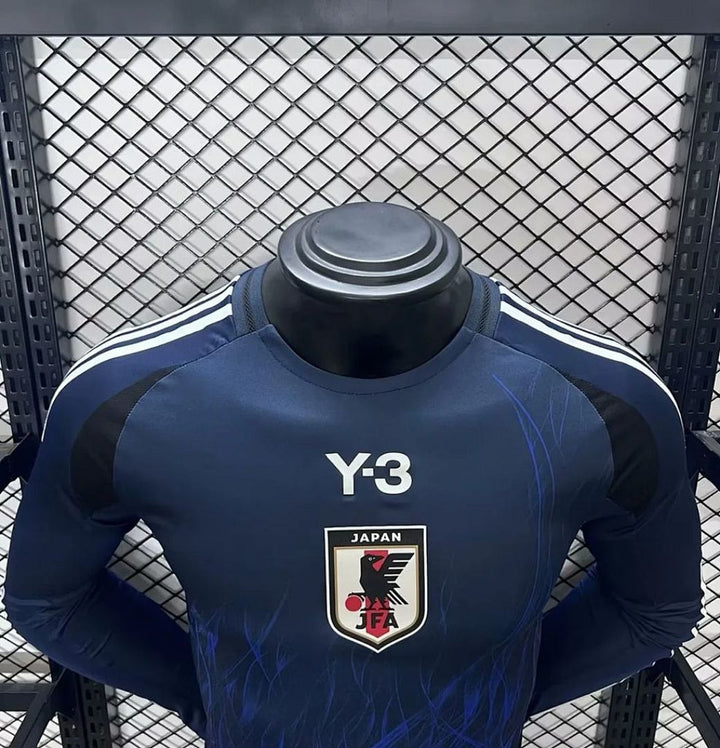 Maillot Japon 2024 Domicile Version Joueur Manches Longues