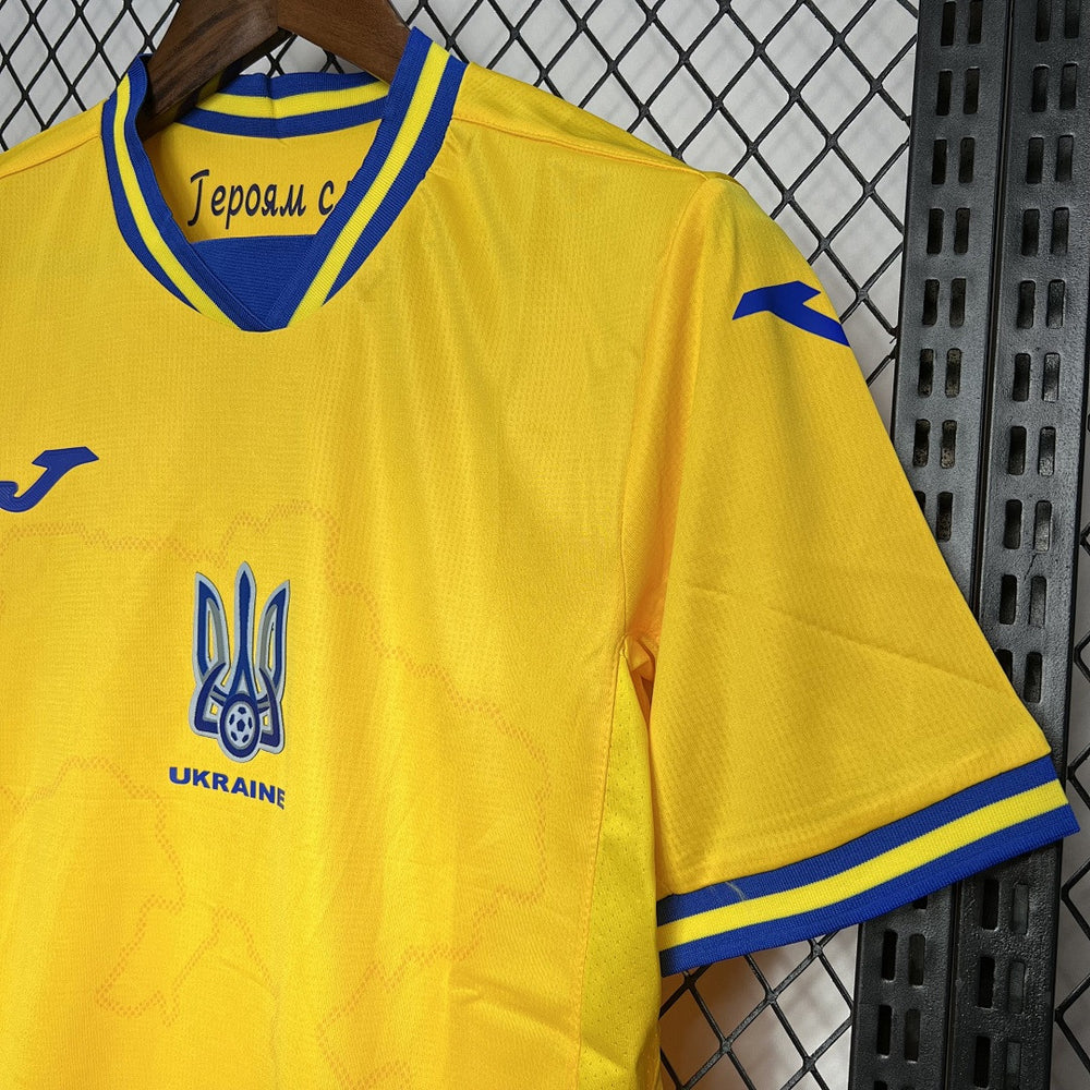 Maillot Ukraine 2024 Domicile