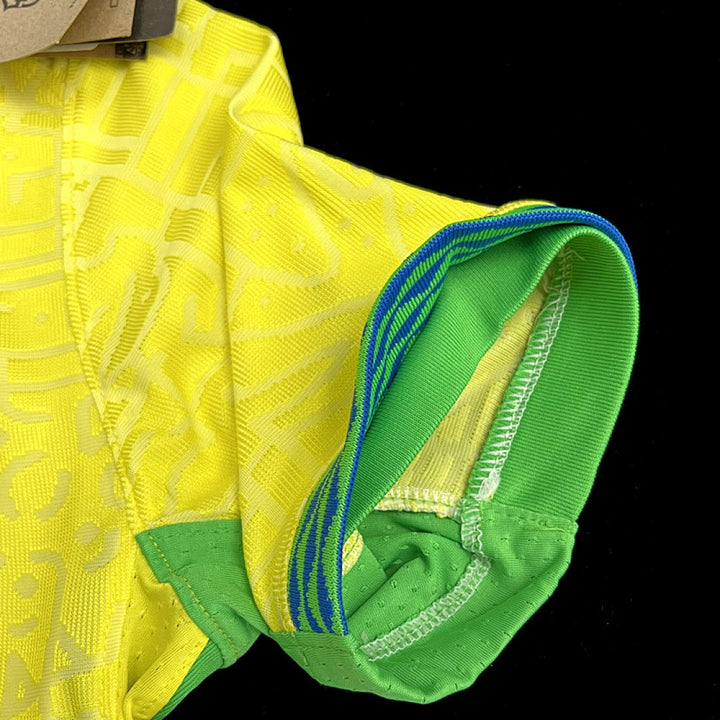 Maillot Bresil Coupe du Monde Domicile Version Joueur