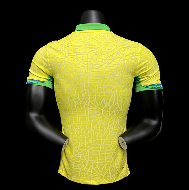 Maillot Bresil Coupe du Monde Domicile Version Joueur