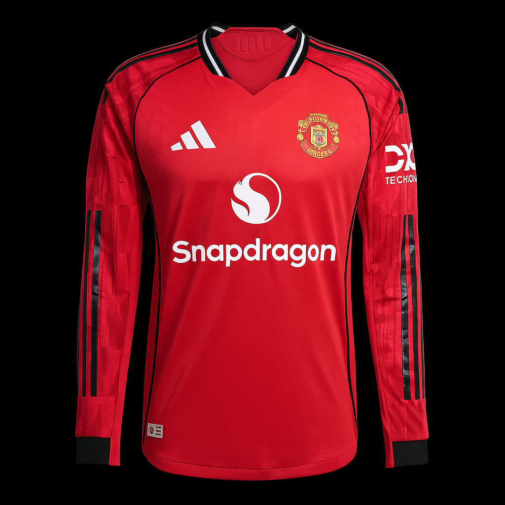 Maillot Man Utd domicile 2025/2026 - vue de face