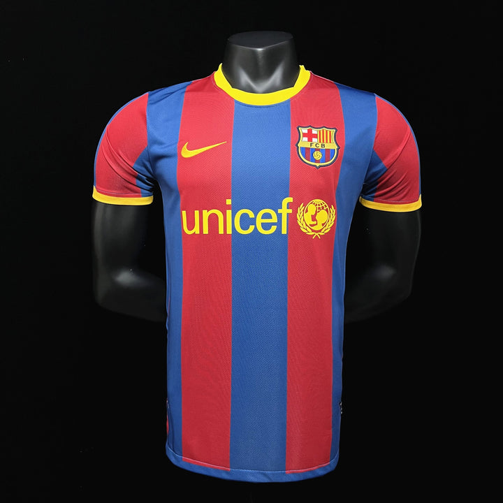 Maillot Barça 2010/2011 rétro - vue de face