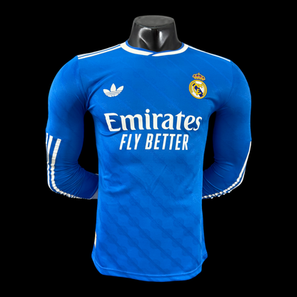Real Madrid Third Long Sleeve Jersey 25/26 - Player Version