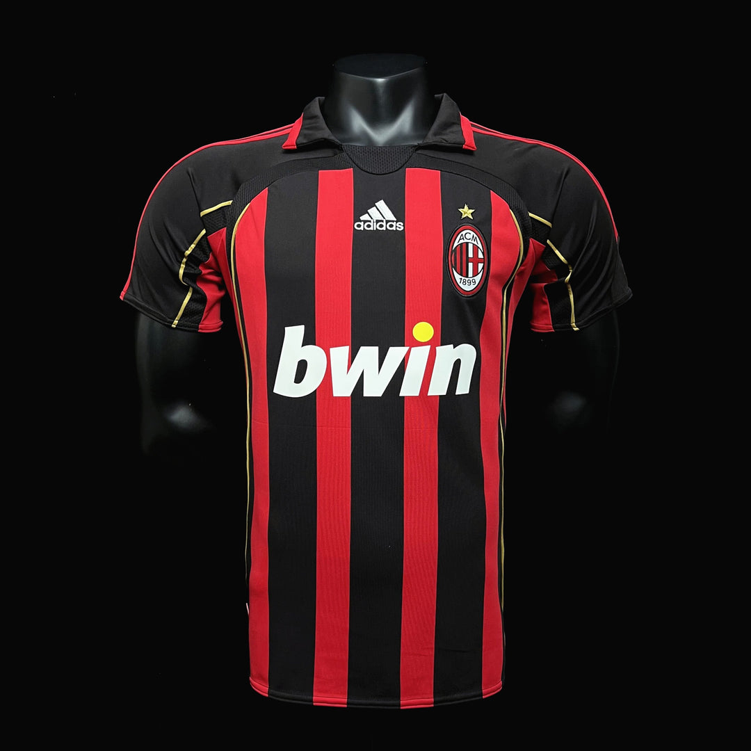Maillot Milan 2006 rétro - vue de face