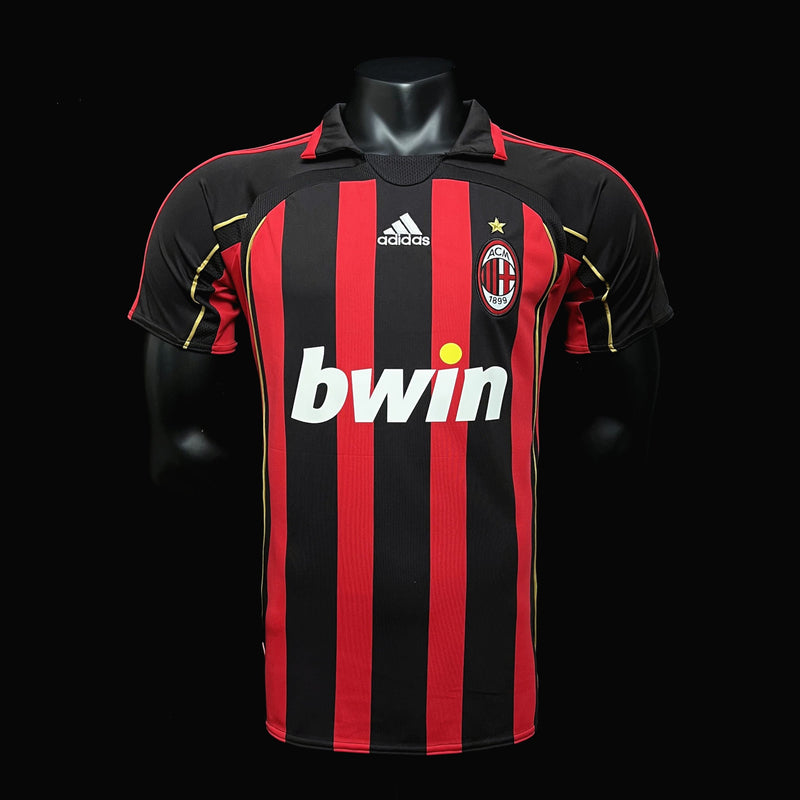 Maillot Milan 2006 rétro - vue de face