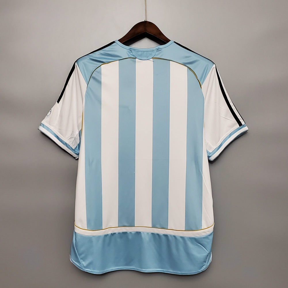 Maillot Argentine 2006 rétro - vue de dos