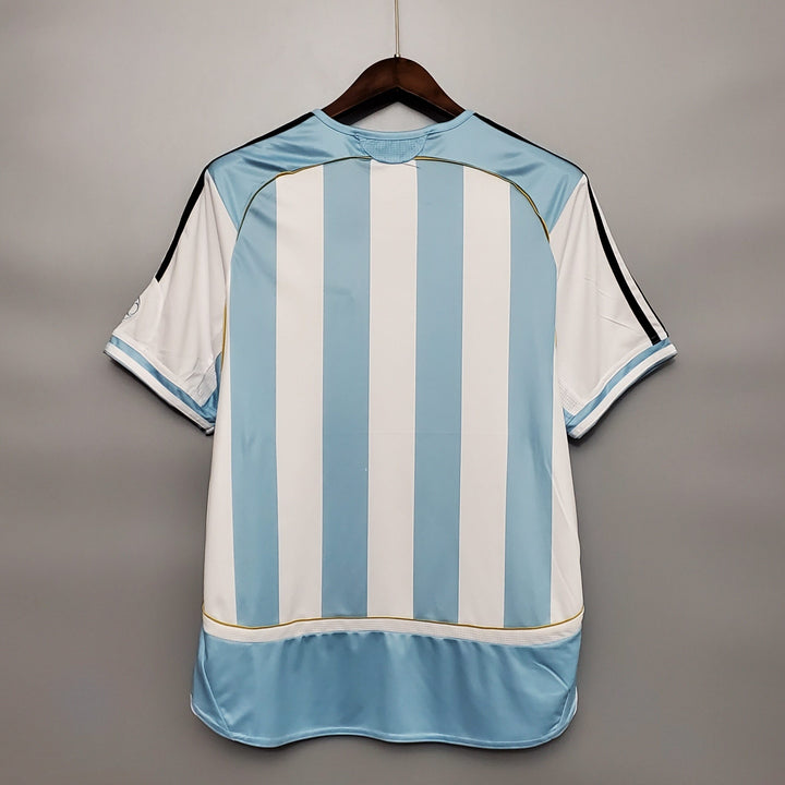 Maillot Argentine 2006 rétro - vue de dos