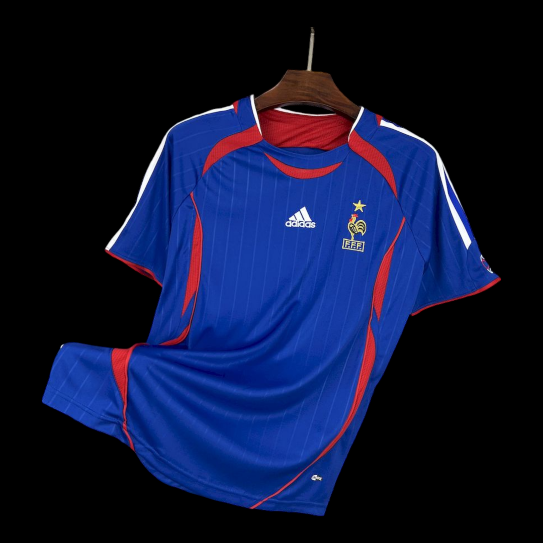 Maillot France domicile 2006 rétro - vue de face