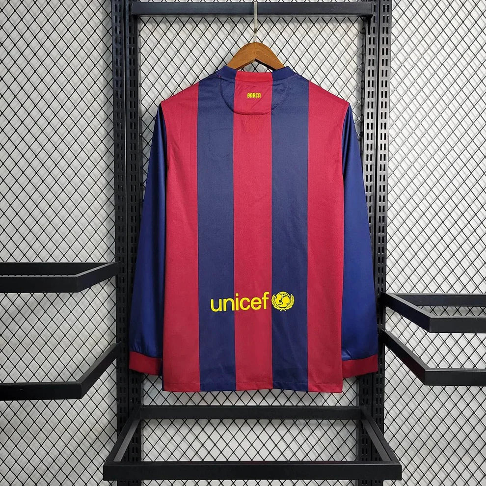 Barcelona 2014 Home L/S UCL Shirt