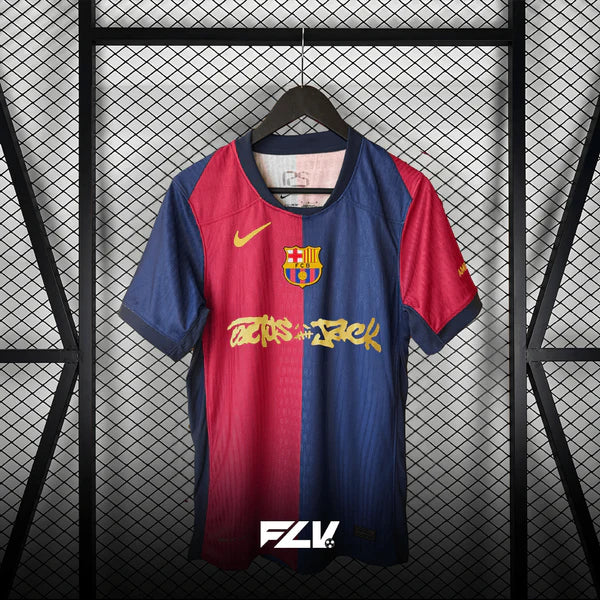 Barcelona × Travis Scott 2024 Home Special Shirt