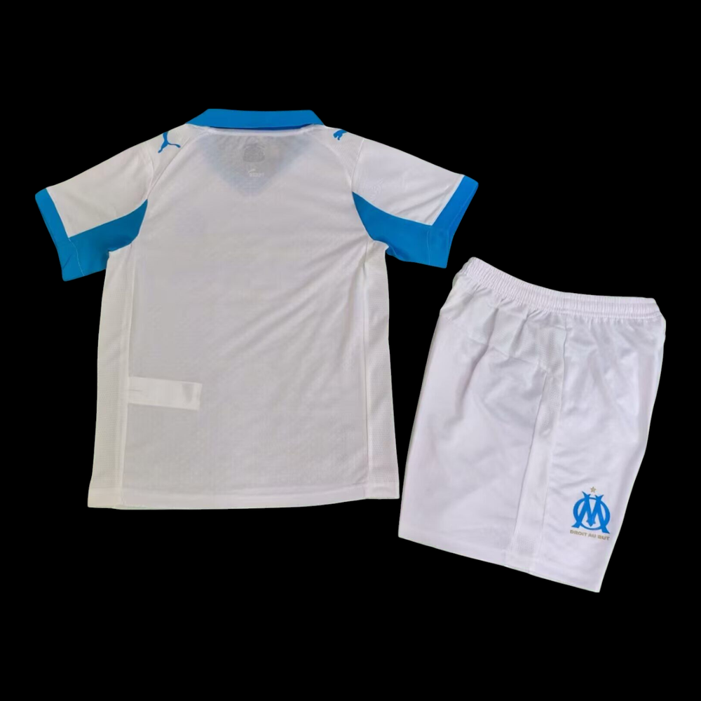 Maillot OM domicile 2025/2026 enfant - vue de dos