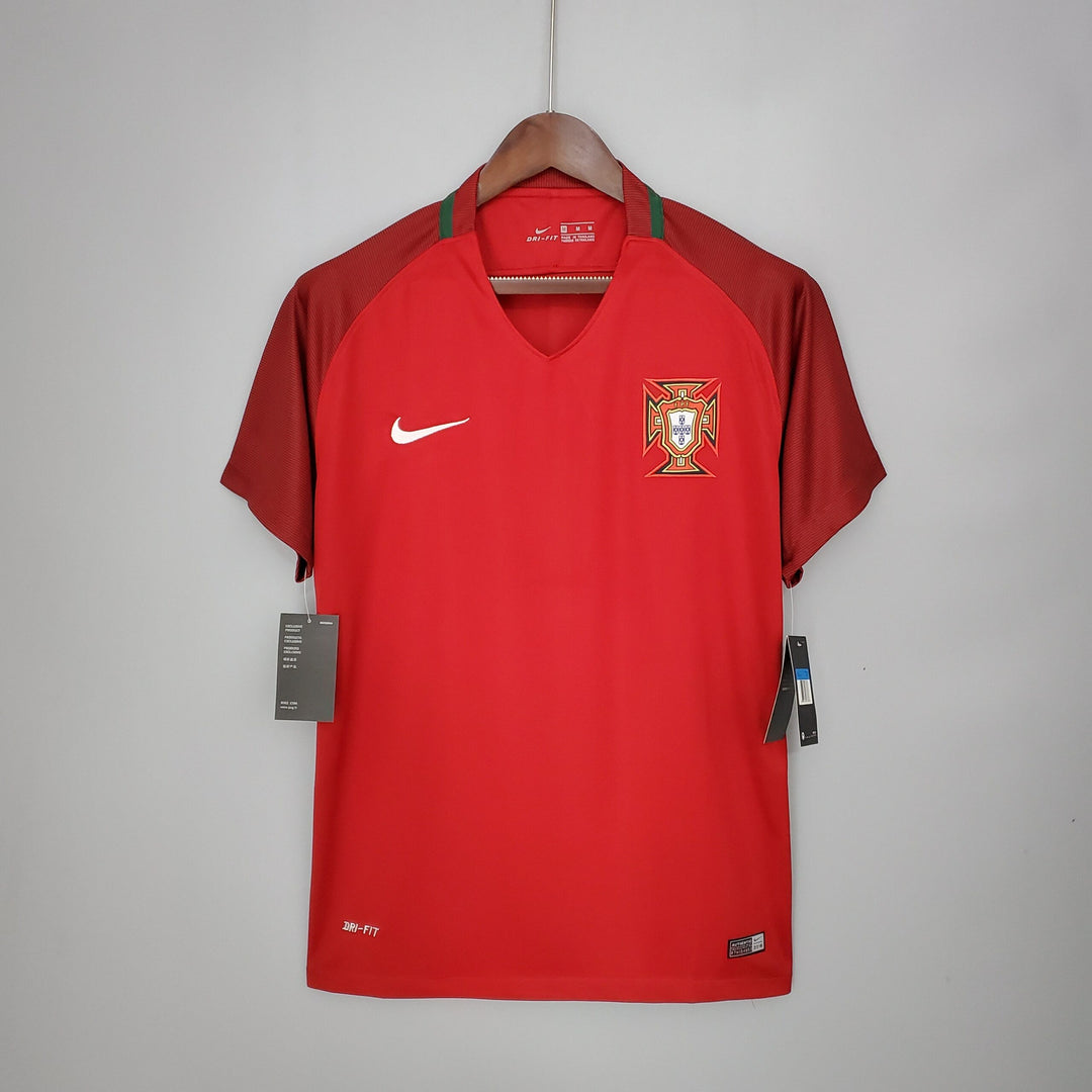 Maillot Portugal 2016 rétro - vue de face