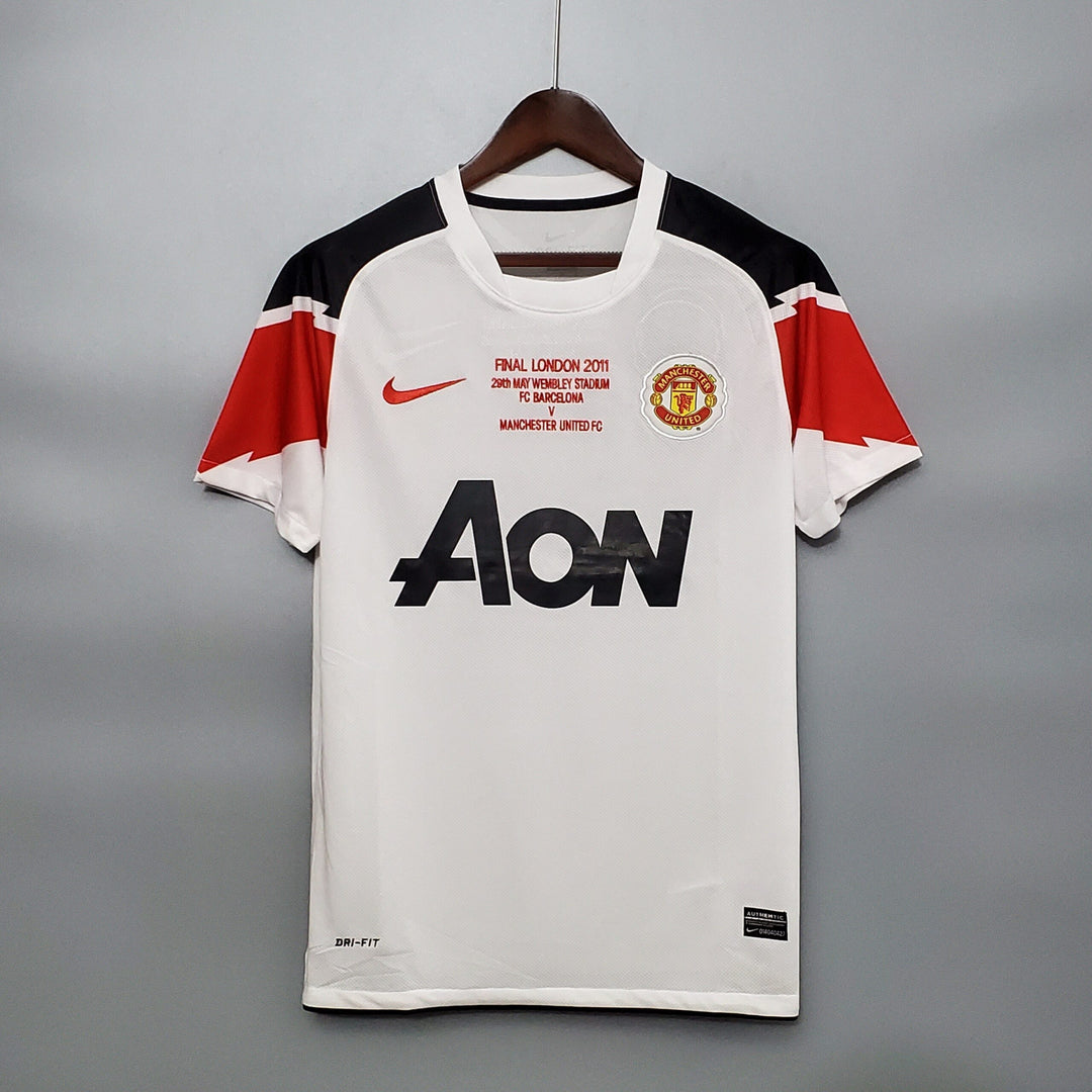 Maillot Man Utd 2010/2011 rétro - vue de face