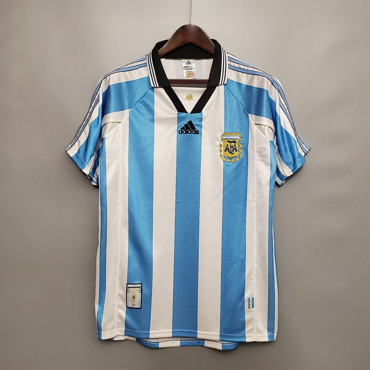 Maillot Argentine 1998 rétro - vue de face