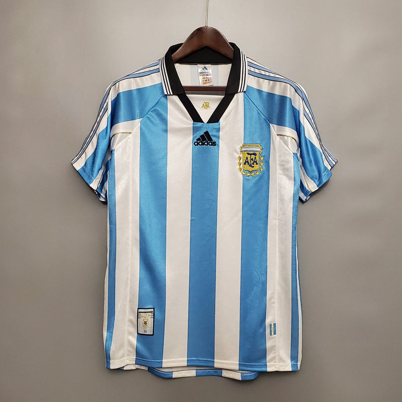 Maillot Argentine 1998 rétro - vue de face