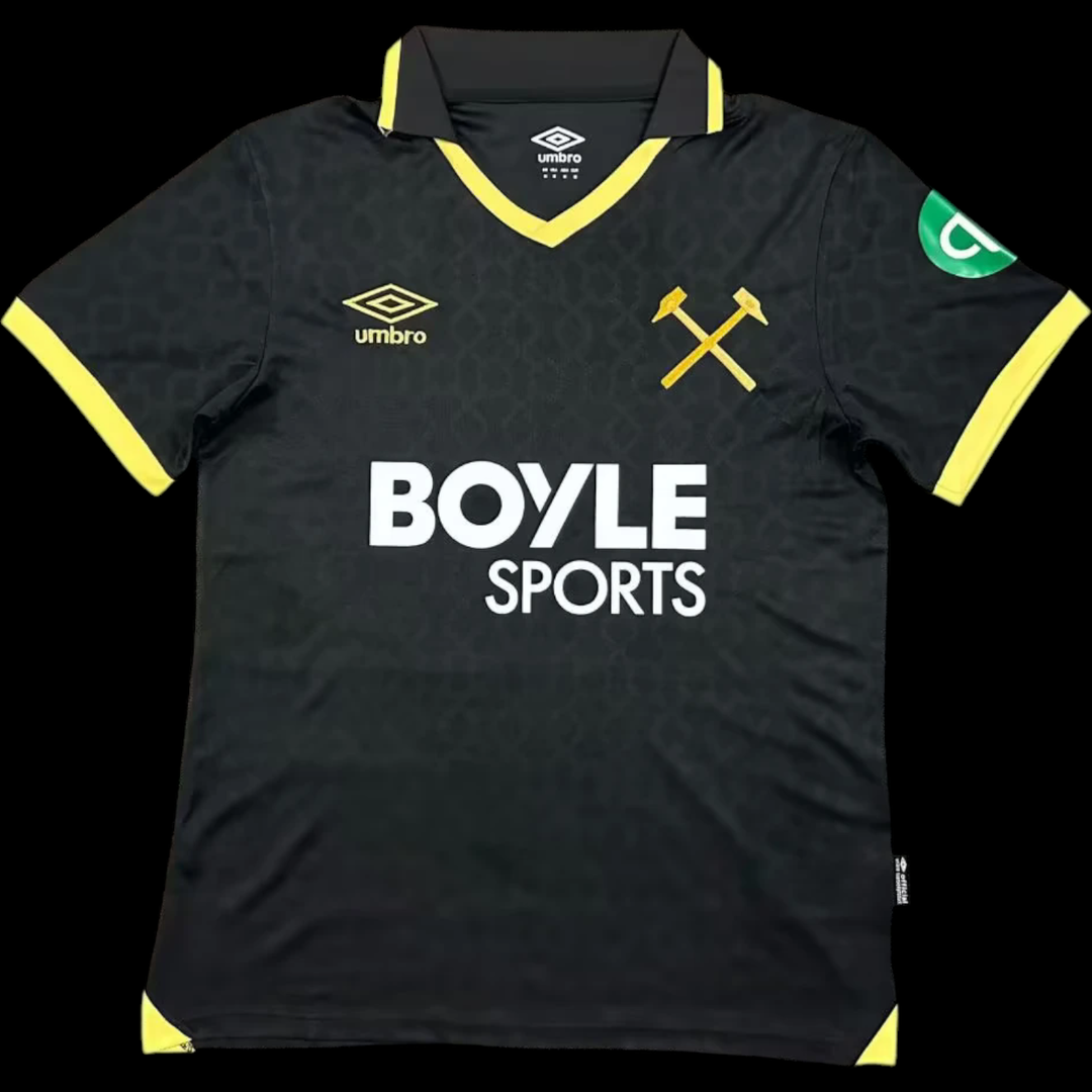 Maillot West Ham third 2025/2026 - vue de face