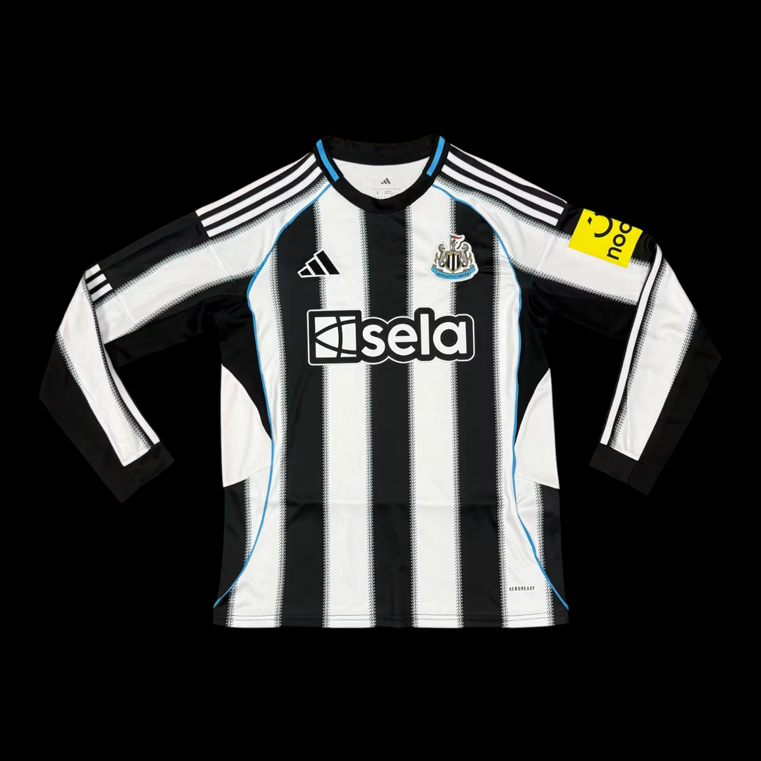 Maillot Newcastle domicile 2025/2026 manches longues - vue de face