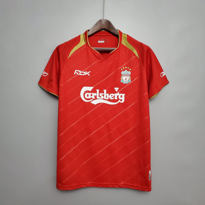Maillot Liverpool 2005/2006 rétro - vue de face