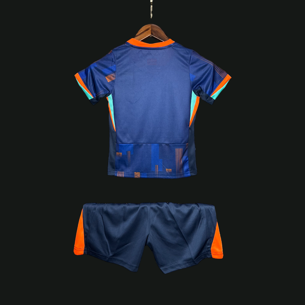 Maillot Pays-Bas extérieur 2024/2025 enfant - vue de dos