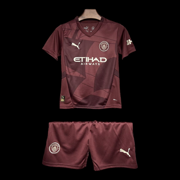 Maillot Man City third 2024/2025 enfant - vue de face