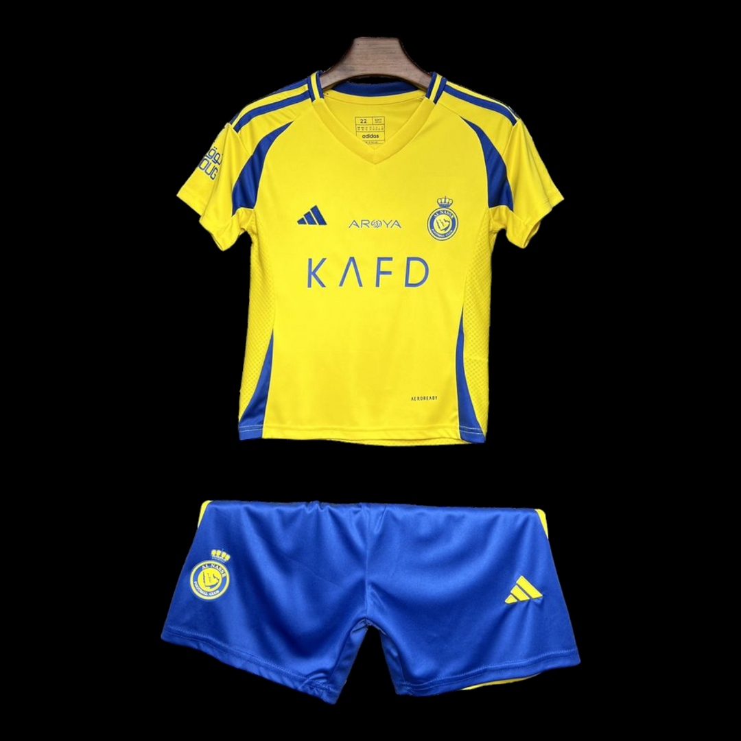 Maillot Al Nassr domicile 2024/2025 enfant - vue de face