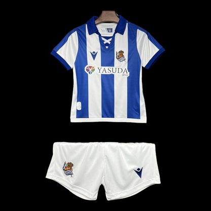 Real Sociedad Home Shirt 24/25 – Kids