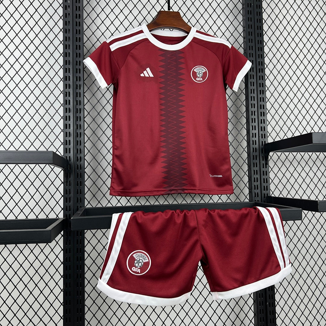 Ensemble Enfant Qatar 2026 Coupe du Monde Domicile