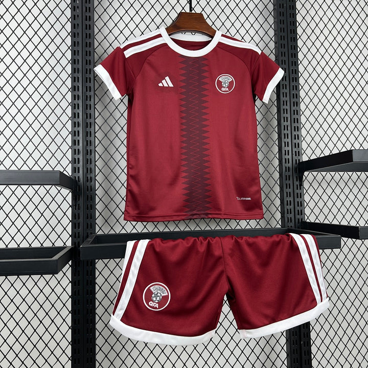 Ensemble Enfant Qatar 2026 Coupe du Monde Domicile