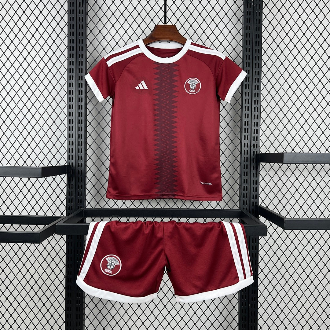 Ensemble Enfant Qatar 2026 Coupe du Monde Domicile