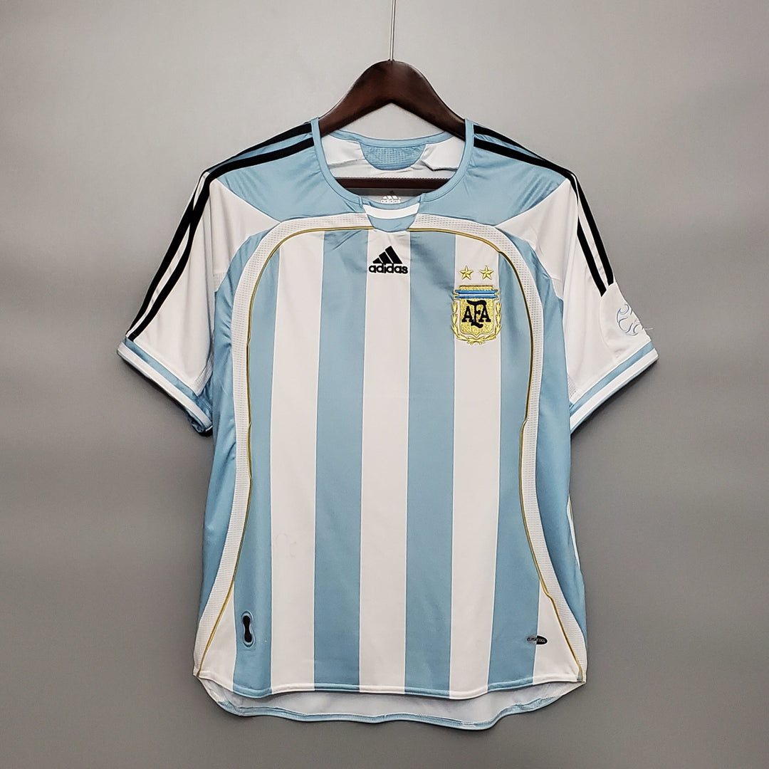 Maillot Argentine 2006 rétro - vue de face