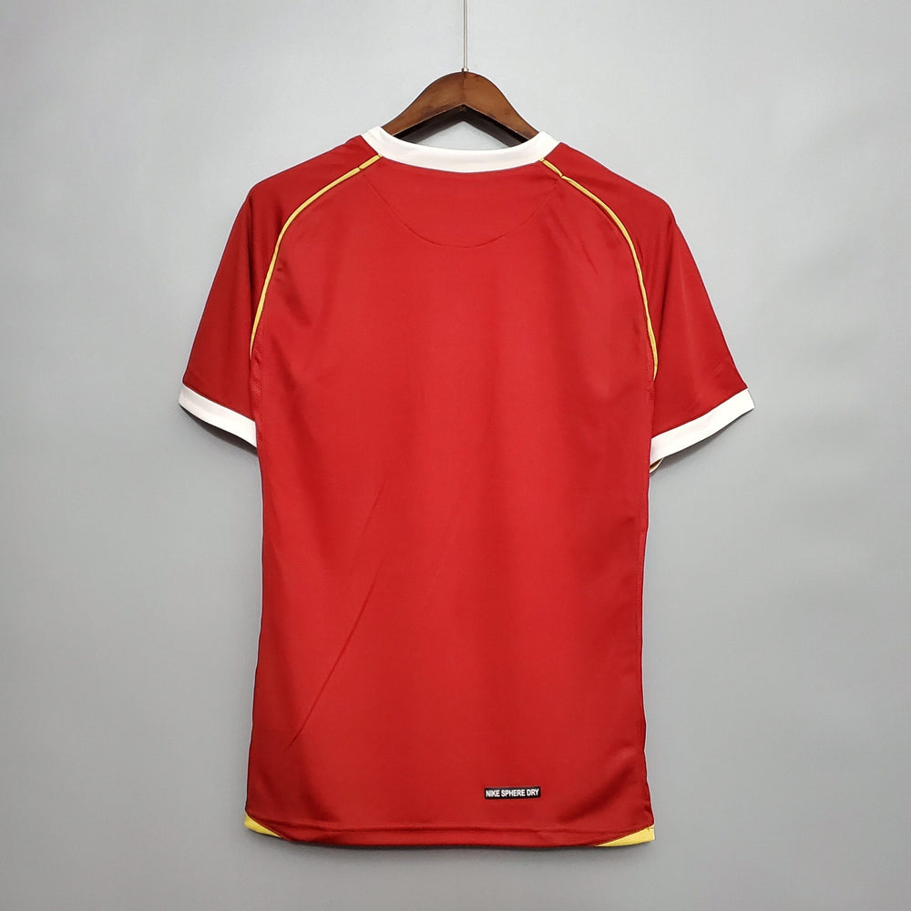 Maillot Man Utd 2006/2007 rétro - vue de dos
