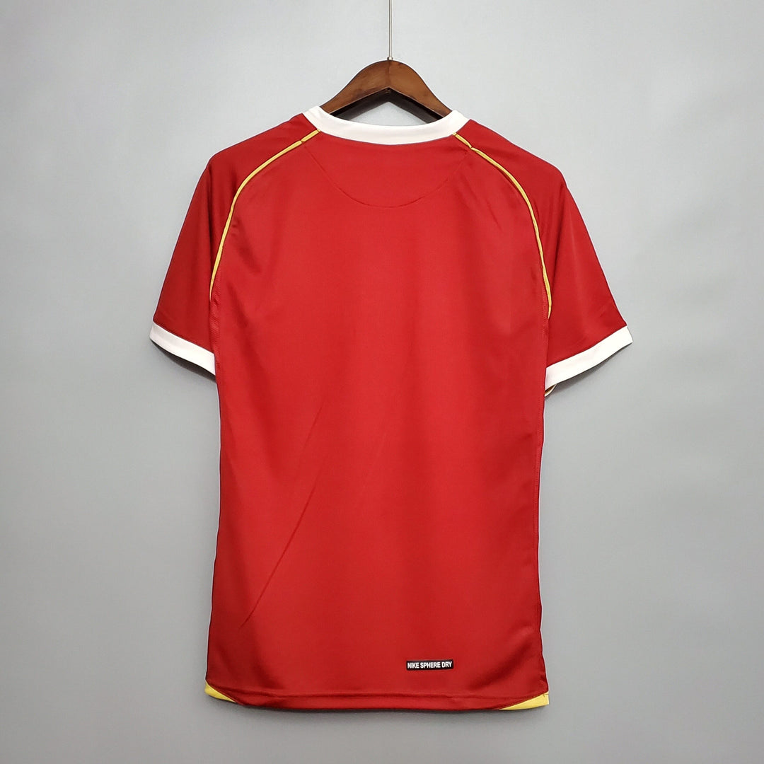 Maillot Man Utd 2006/2007 rétro - vue de dos